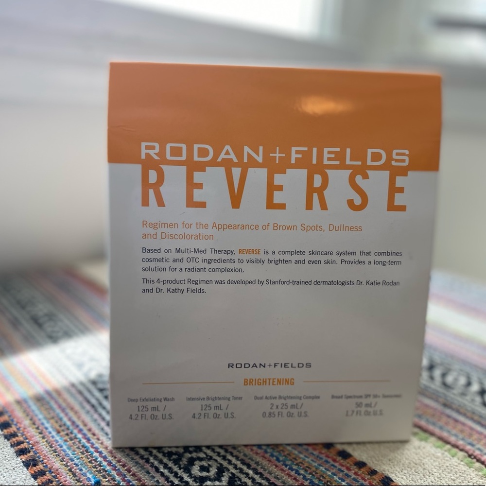 RODAN + FIELDS Reverse skincare regimen